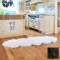 Premium Double Longwool Sheepskin Rug - Chocolate