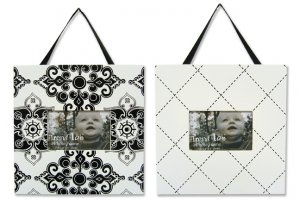 Versailles Black & White 2pc Frame Set