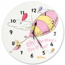 Dr. Seuss Oh! The Places You'll Go Pink Wall Clock