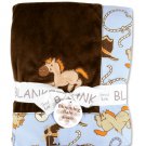 Cowboy Receiving Blanket