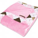 Prep School Pink Framed Blanket