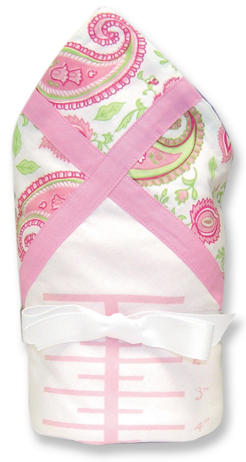 Paisley Print Growth Chart Blanket