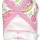 Paisley Print Growth Chart Blanket