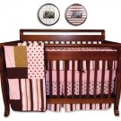 Maya 4 Pc Crib Bedding Set w/ Free Frames!