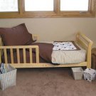 Cocoa Dots Toddler Bedding