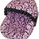 Black & Pink Park Ave Infant Car Seat Cover