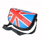 Union Jack Flag - Blue Multi-Purposes Messenger Bag / Shoulder Bag