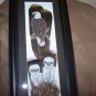 Framed Hand Painted Feathers any animal or bird (sample photos) See www.onwingsofbirds.com