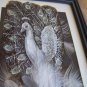 Framed Hand Painted Feathers any animal or bird (sample photos) See www.onwingsofbirds.com