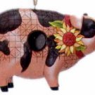 Free S/H Pig Birdhouse Country Style Piggy