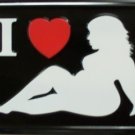 I Love BBW Full Figured Women BBW sign art big girls tag♥