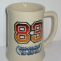 83 Six Packs To Go! Beer Steins Wallace Berrie 1737 Coffee Mug Beer Cup Vtg 80's