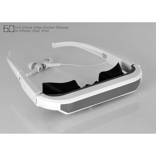 iWear 60" Virtual Screen Eyewear iPad iPhone iPod Video Glasses