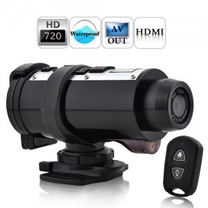 Waterproof Sport Action Camera - Remote Control 720P HD Video Cam