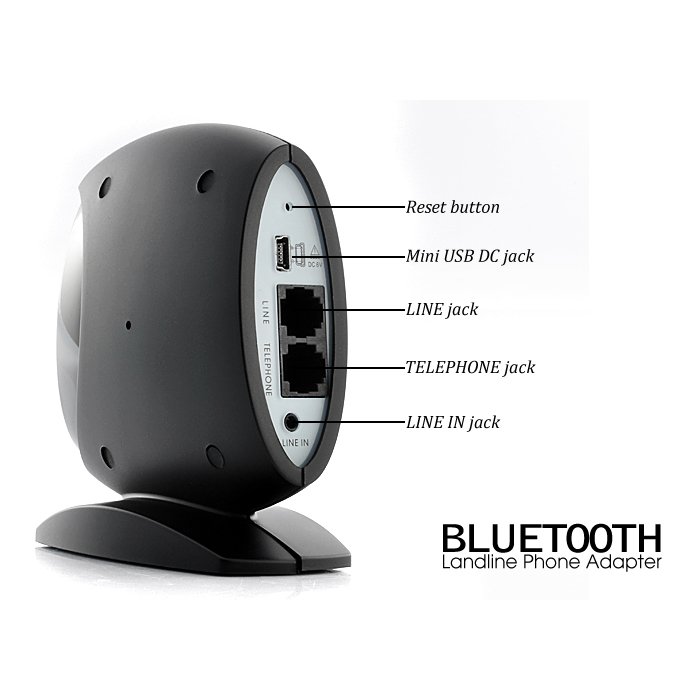 Bluetooth Landline Phone Adapter Telephone Wireless Communication