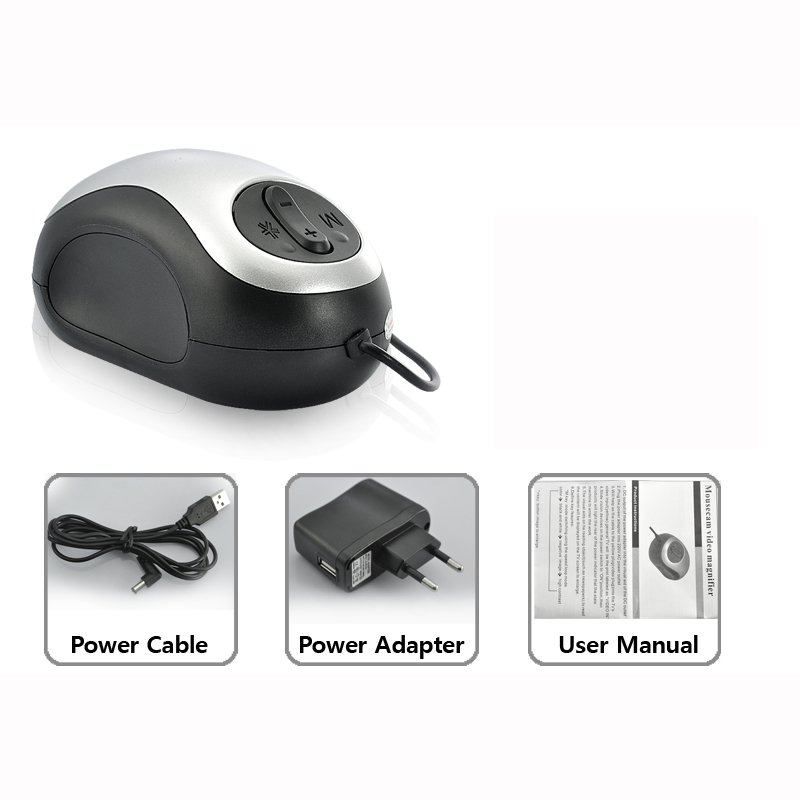 Mouse Magnifier Reader Low Vision People Reading Device
