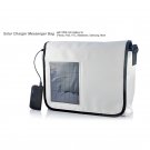 Solar Powered Messenger Bag - 2200mAh iPhone iPad External Battery Charger