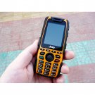 Jeep X7 Waterproof Mobile Phone - Dual Band Dual Standby Cell Phone - Saffron