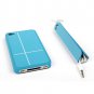 Guoer iPhone 4 4S Mini Smart Cover - Plastic Case + Magnetic Surface Stand - Black