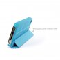 Guoer iPhone 4 4S Mini Smart Cover - Plastic Case + Magnetic Surface Stand - Blue