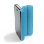 Guoer iPhone 4 4S Mini Smart Cover - Plastic Case + Magnetic Surface Stand - Blue