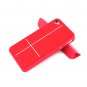 Guoer iPhone 4 4S Mini Smart Cover - Plastic Case + Magnetic Surface Stand - Red