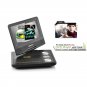 Portable Multimedia Player - 7 inch Portable TV DVD Center