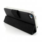 Guoer iPhone 4 4S Mini Smart Case 2GEN - Magnetic Surface Protective Shell - Black