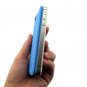 Guoer 3GEN iPhone 4 / 4S Metal Boundless Back Case - Mini Smart Cover with Magnetic Stand - Blue