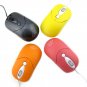 Logic Optical Wheel Mouse - 800dpi USB Wired Mouse - Pink