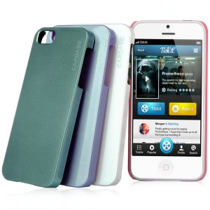 Capdase Karapace Jacket Pearl iPhone 5 Protective Case - Green