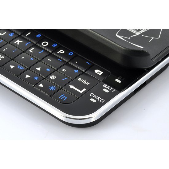 Wireless Bluetooth Sliding QWERTY Keyboard Case For iPhone 5