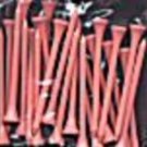 500 2 3/4" golf tees  -  Pink