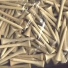 1,000  2 1/8"  golf tees  - Natural