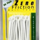 200   2 3/4"  Zero Friction golf tees  -  White