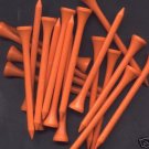 1,000  2 3/4" golf tees  -  Orange
