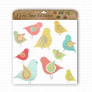 Pretty Bird- Digital Clipart Set