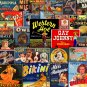 Vintage Crate labels- 25ct Large assorted sizes