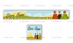 Etsy Banner and Avatar- Good Day Sunshine