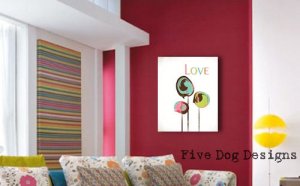 Love Poppies- 8x10 Printable Wall Decor- Download and Print