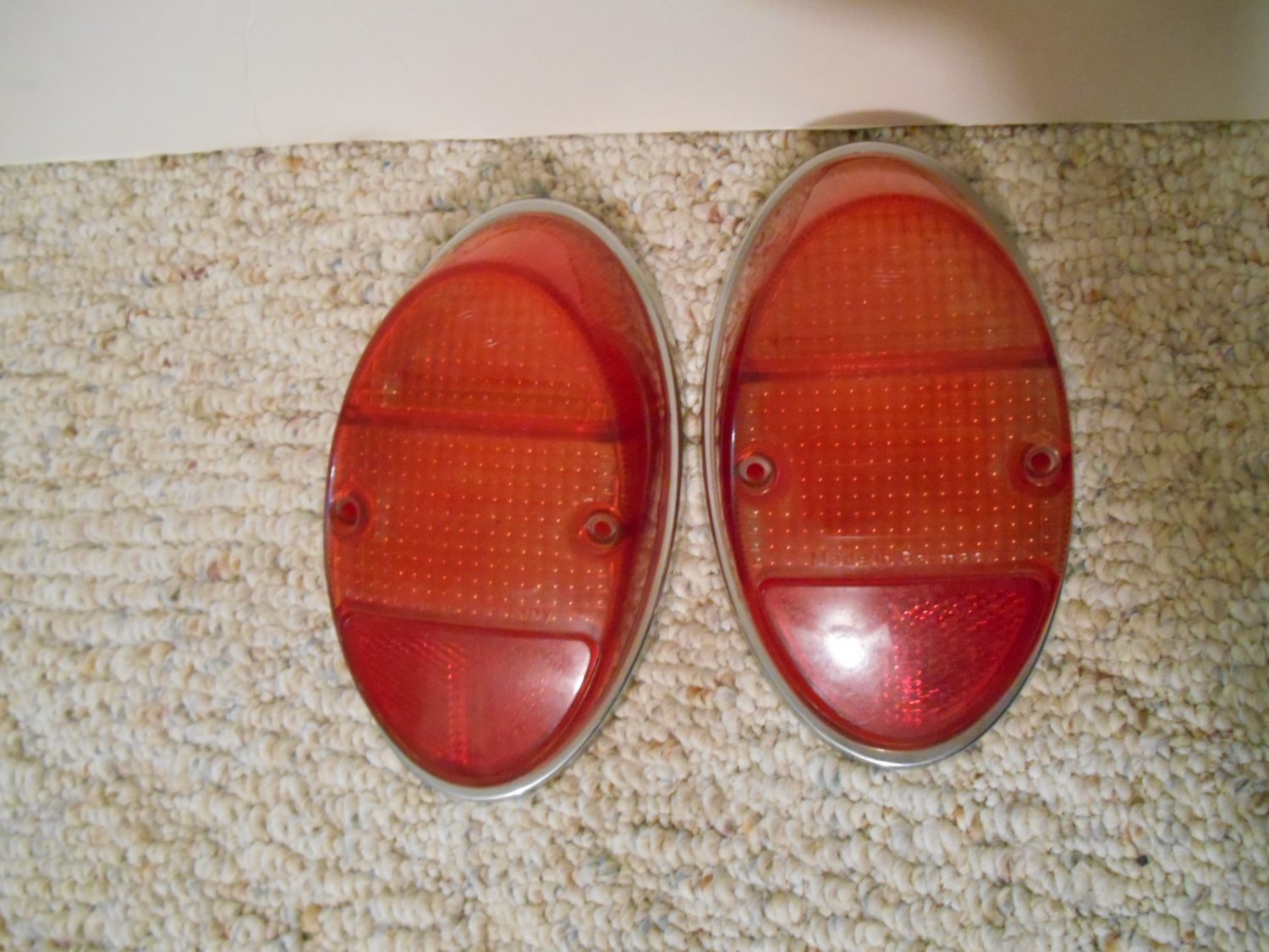 Vintage VW ORIGINAL TAILLIGHT PAIR NOS HELLA VW BEETLE 1962 1963 1964