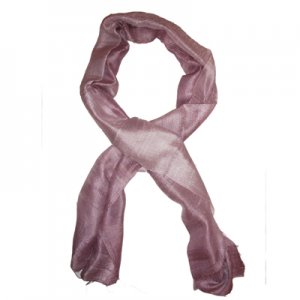Thai Silk Scarf Salmon & Dusty Pink Color Medium Size