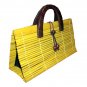 Ladies Oriental Style Purse Bag Yellow Color