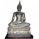 Buddha Sitting Teak Wood Statue