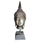 Buddha Head Bronze Ornament Stand and Base