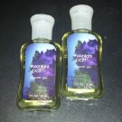 Bath and Body Works WASH 2x *** MOONLIGHT PATH Body Wash Gel * 2 oz x 2 LOT