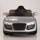 Audi R8 Style, Kids Electric Car, 12V, Ride On, Remote Control, Seatbelt, Mp3 Hookup, Silver