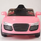 Audi R8 Style, Kids Electric Car, 12V, Ride On, Remote Control, Seatbelt, Mp3 Hookup, Pink