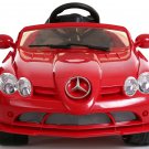 Licensed Mercedes Benz SLR McLaren 722S, Kids Ride on Car, 12V, Electric, Remote, Seatbelt, Mp3, Red