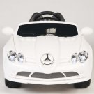 Licensed Mercedes Benz SLR 722S, Kids Ride on Car, 12V, Ride On, Remote, Seatbelt, Mp3, White